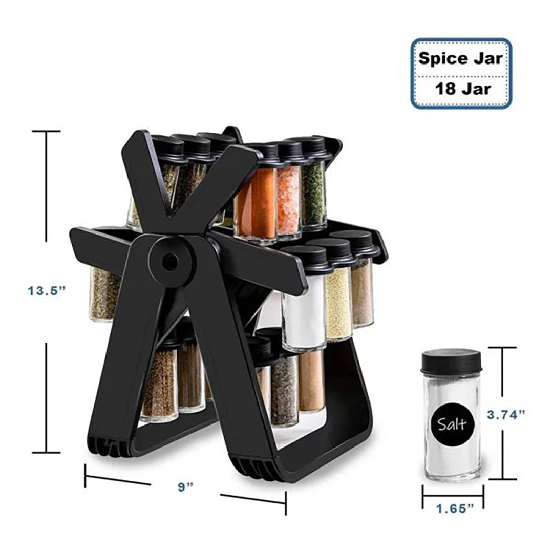 18 Jar Spice Rack
