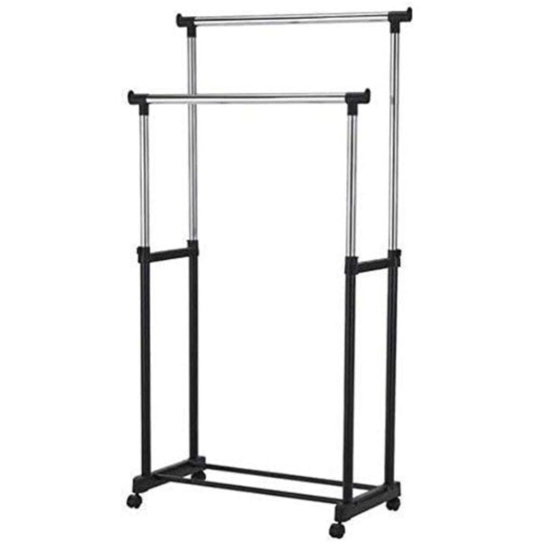 Double Pole Clothe Rack