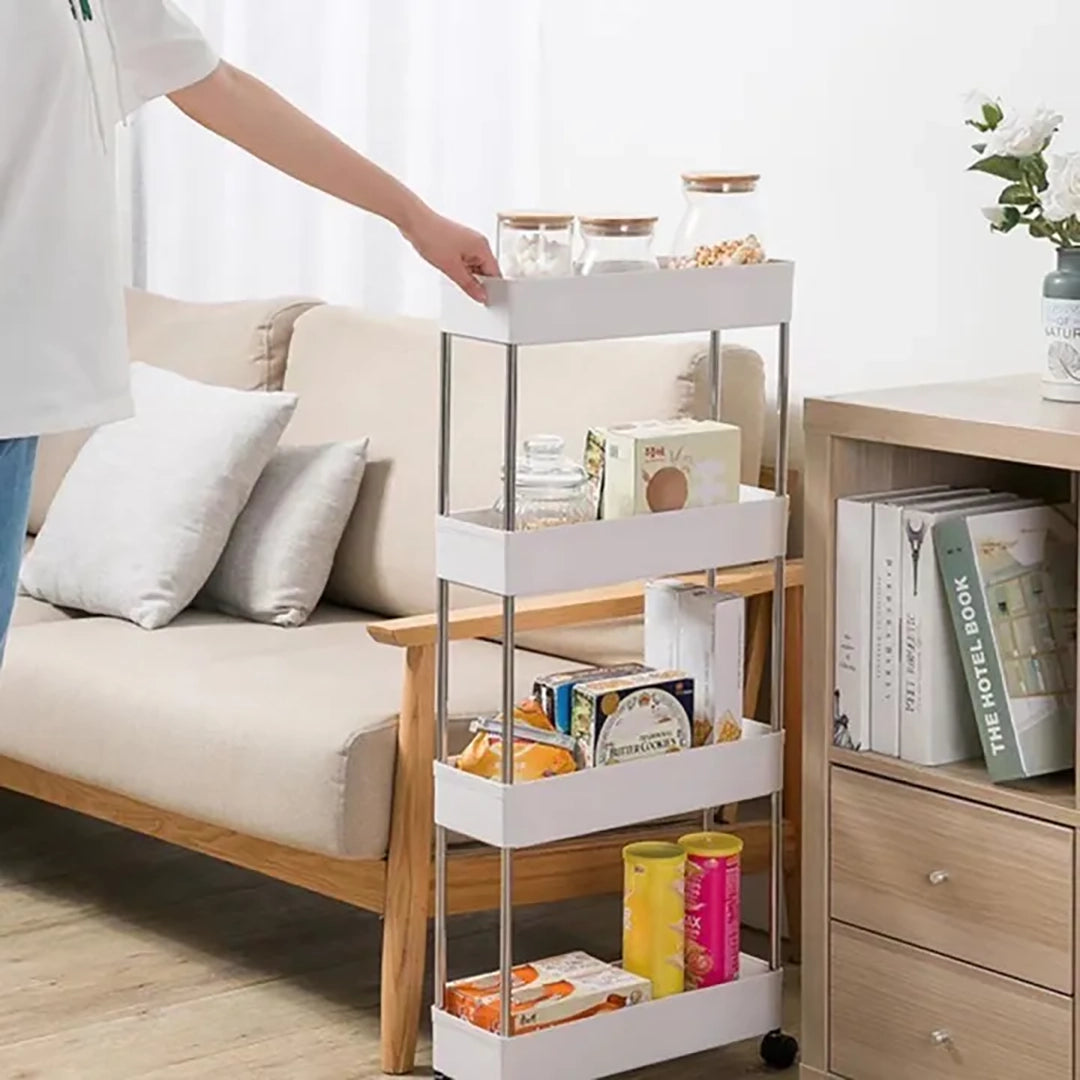 4 Layer Storage Trolley (Slim)