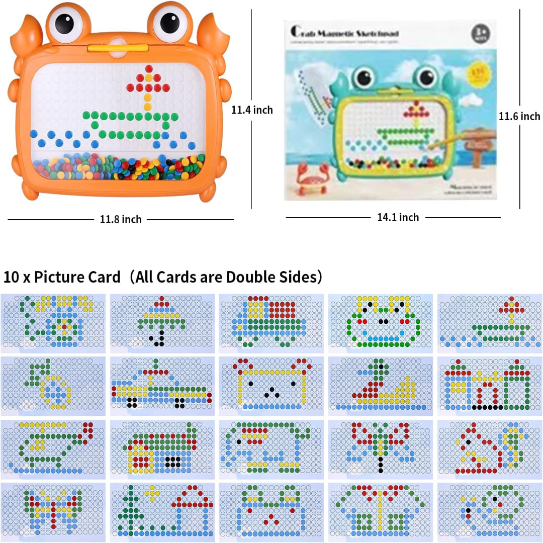 Crab Magnetic Sketch Board