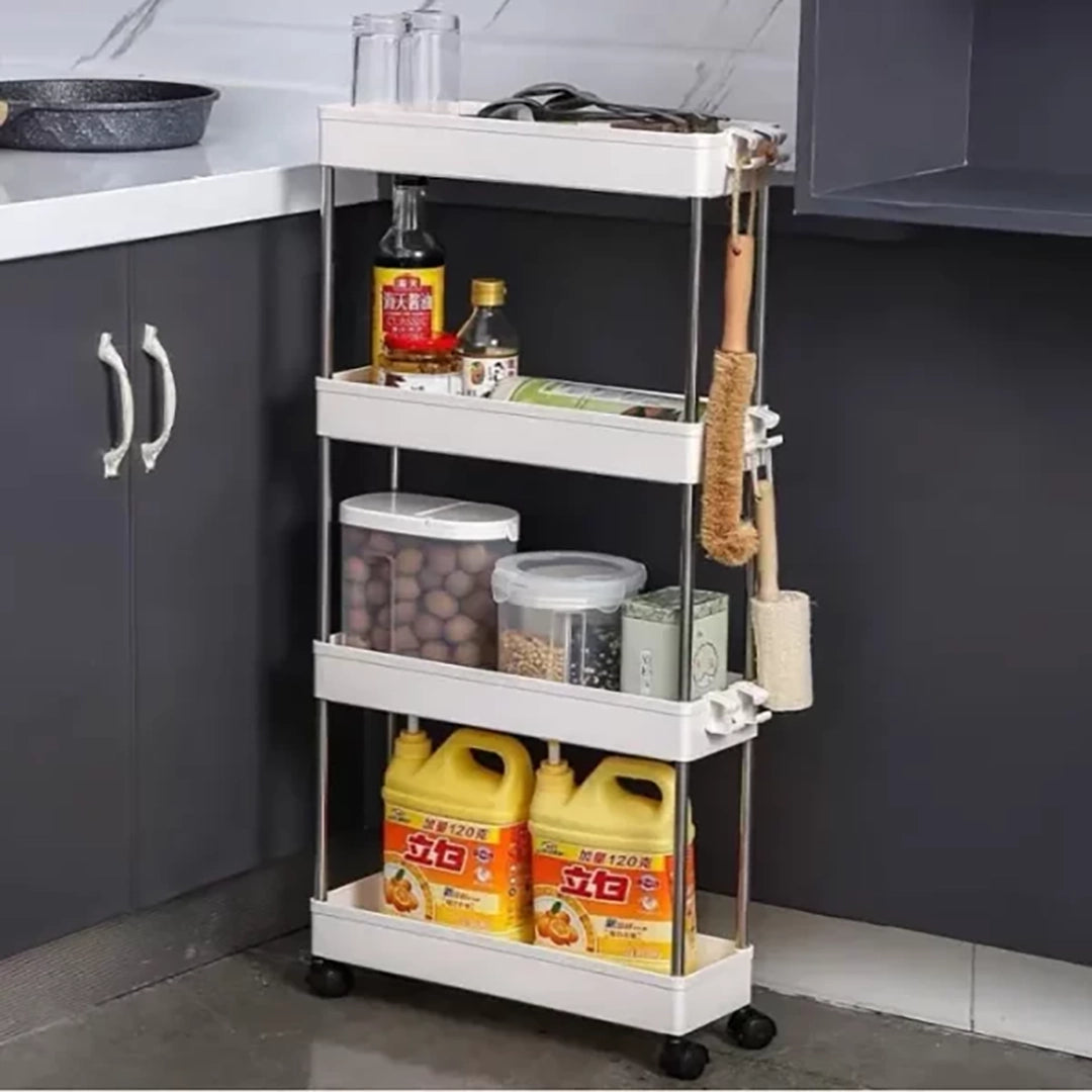 4 Layer Storage Trolley (Slim)