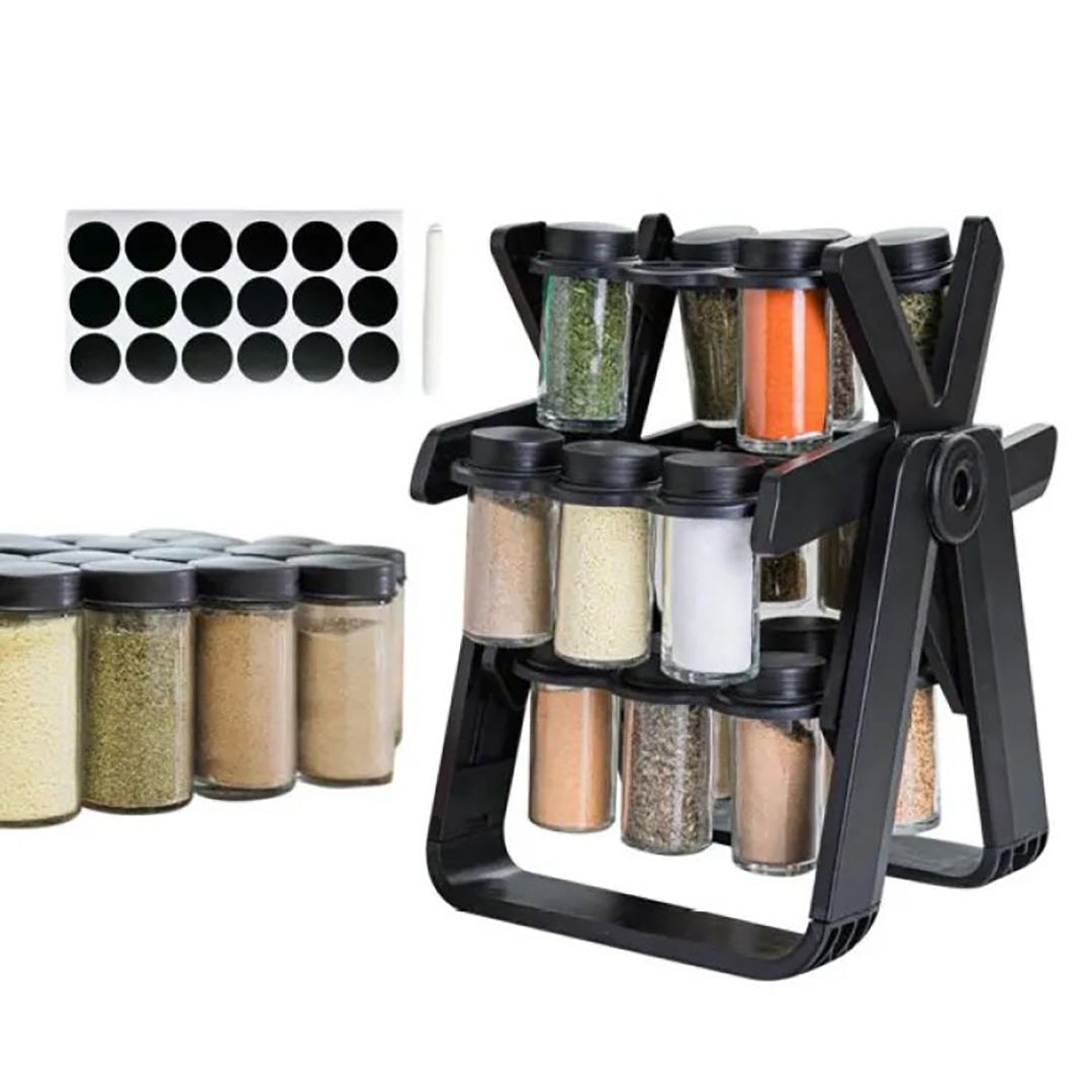 18 Jar Spice Rack