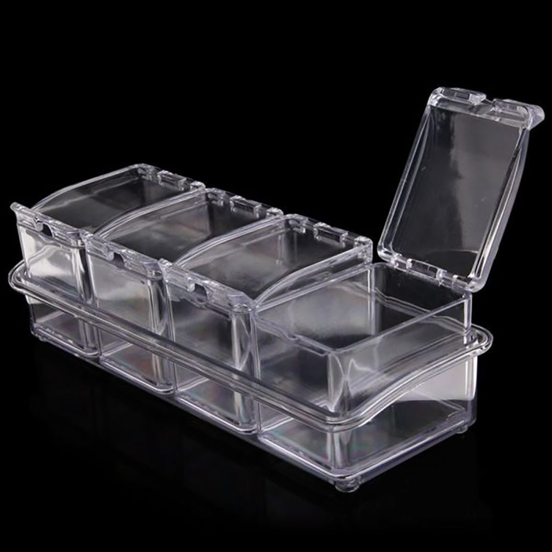 4pcs Seasoning Box